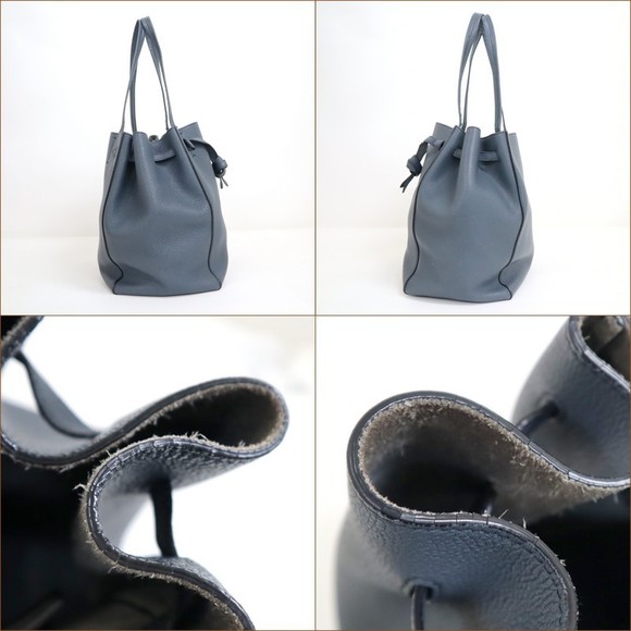 Celine Hippo Phantom Small Tote Bag Black - Picture 3 of 9